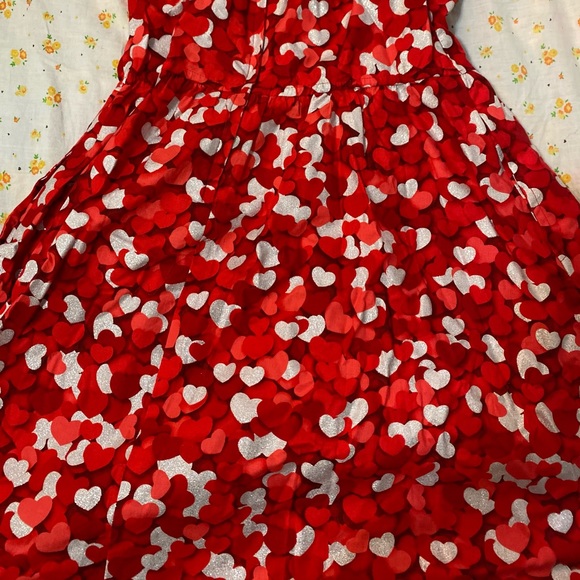 Heart print dress - Picture 4 of 4